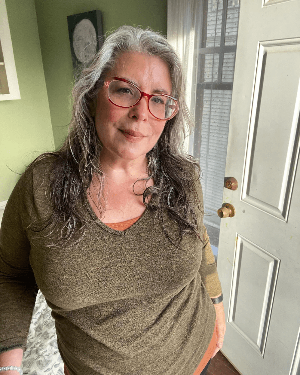 Silver Layers Flowing Gracefully
