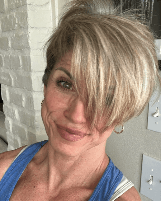 Bold Asymmetrical Pixie Glam