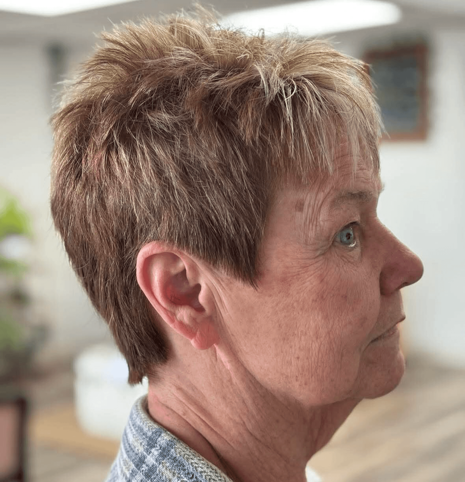 Choppy Textured Pixie Style
