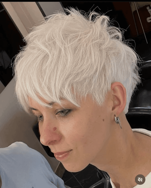Edgy Icy Pixie Vibes