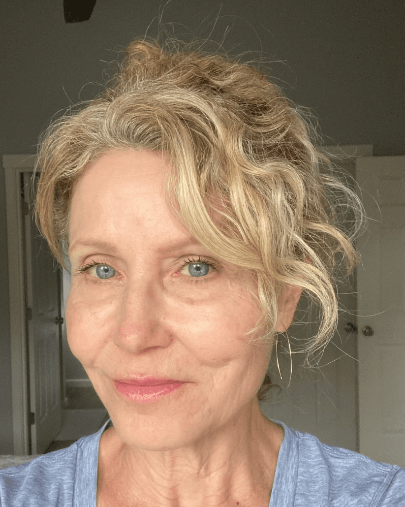 Effortless Curly Updo Elegance