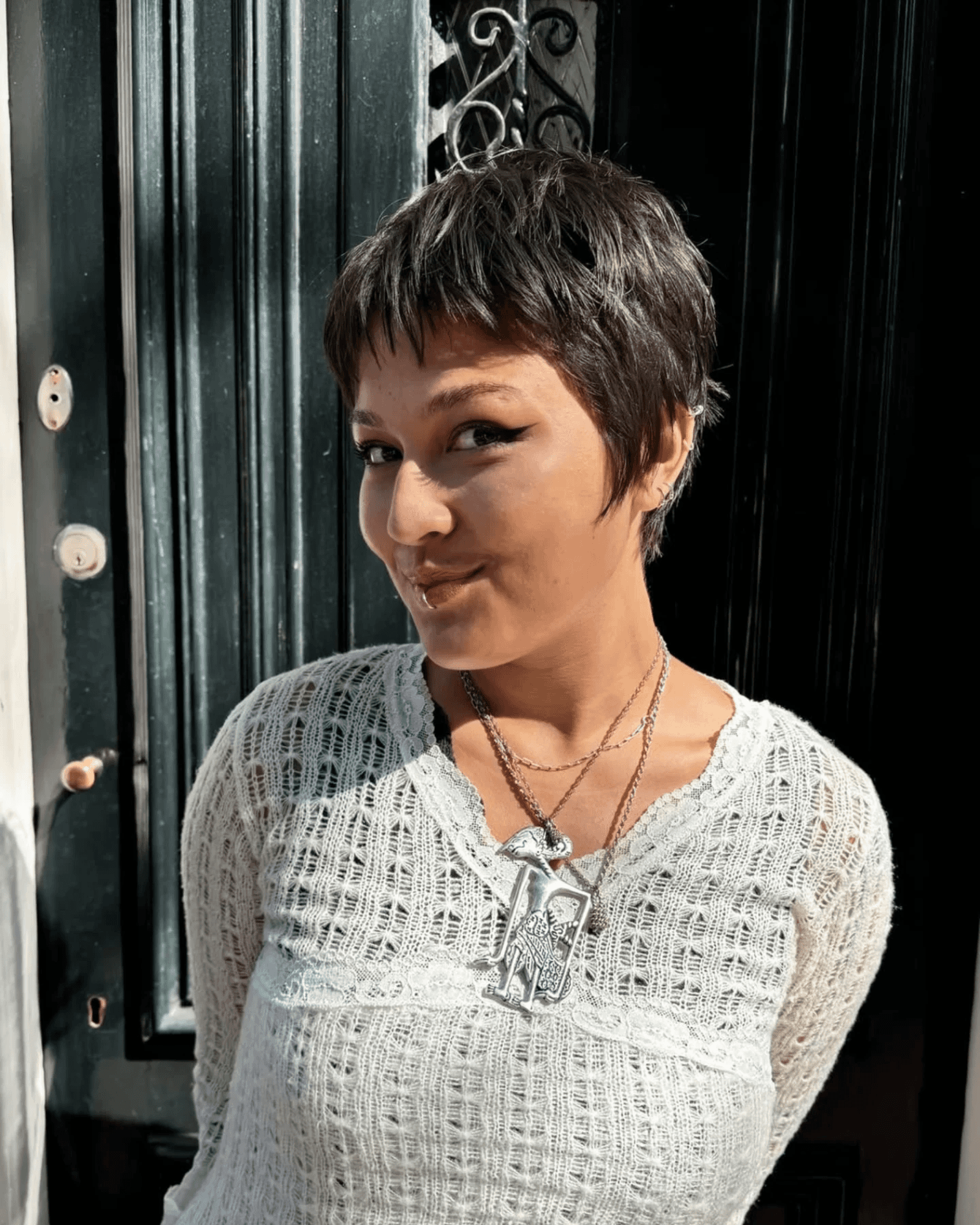 Effortless Edgy Pixie Charm