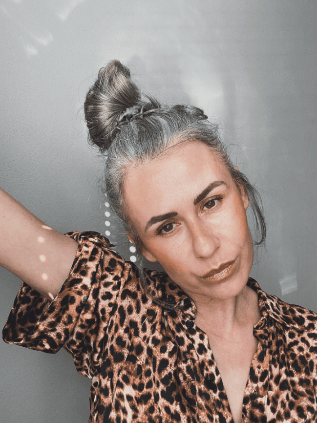 Effortless High Bun Style