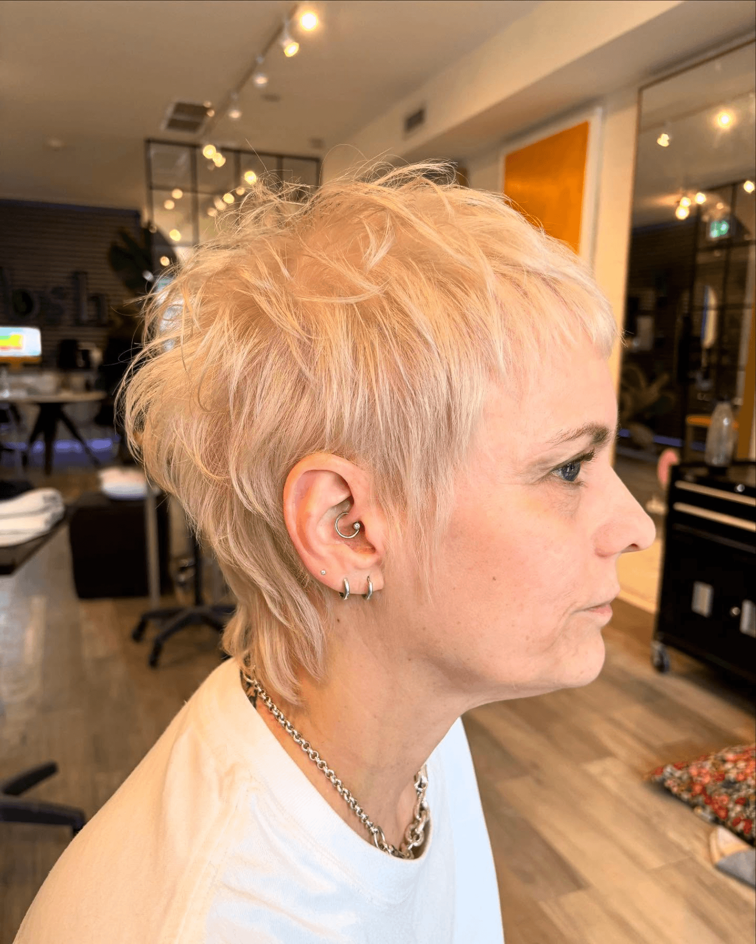 Effortlessly Chic Shag Cut