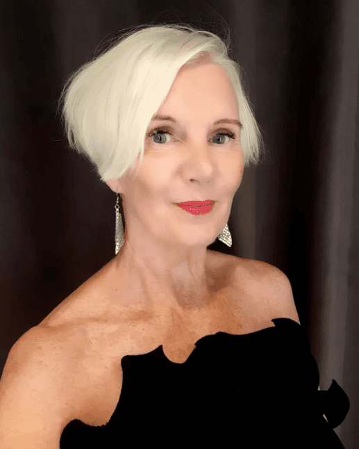 Platinum Pixie Elegance