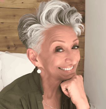 silver sweep pixie style