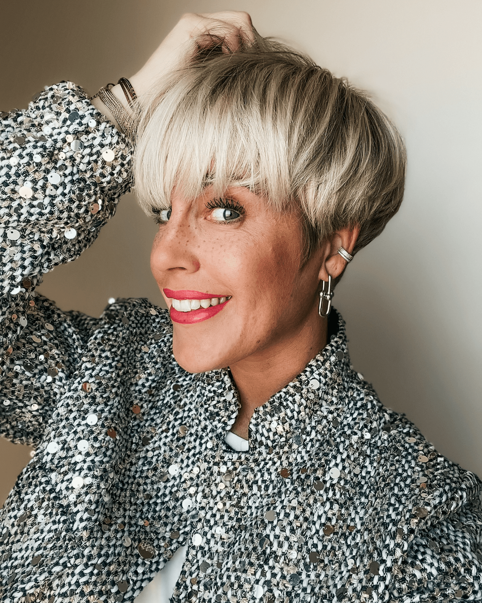 Textured Pixie with Fringe