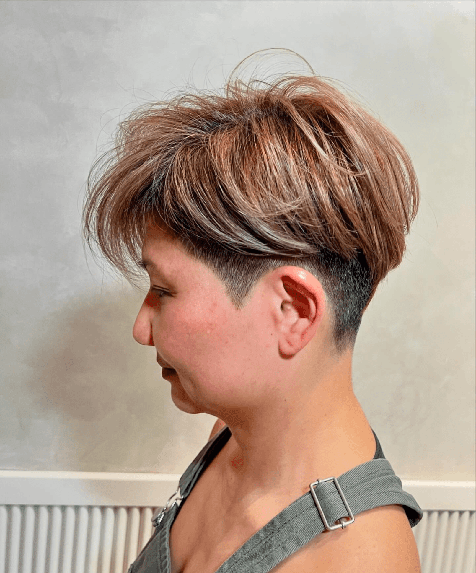 Textured Pixie with Highlights