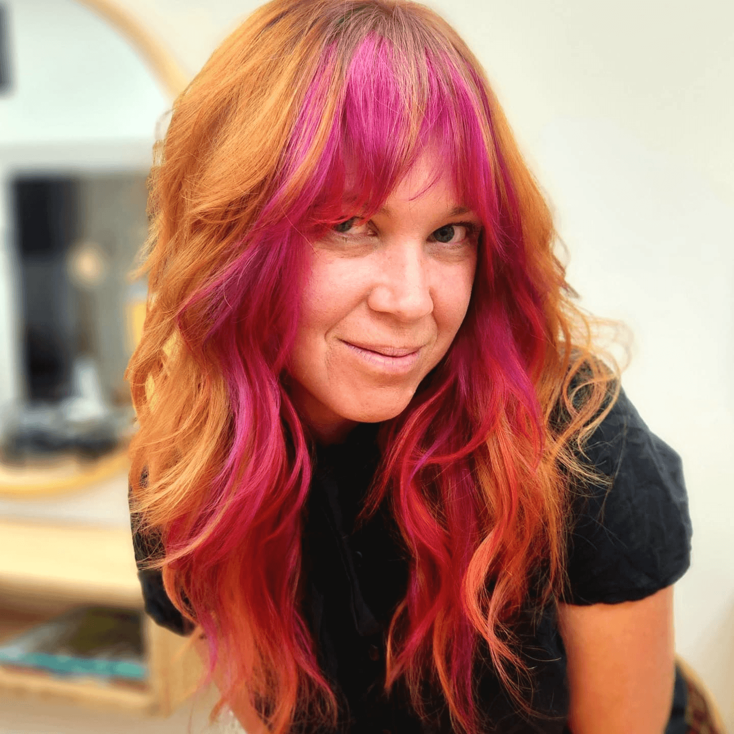 Vibrant Shag Hair Magic