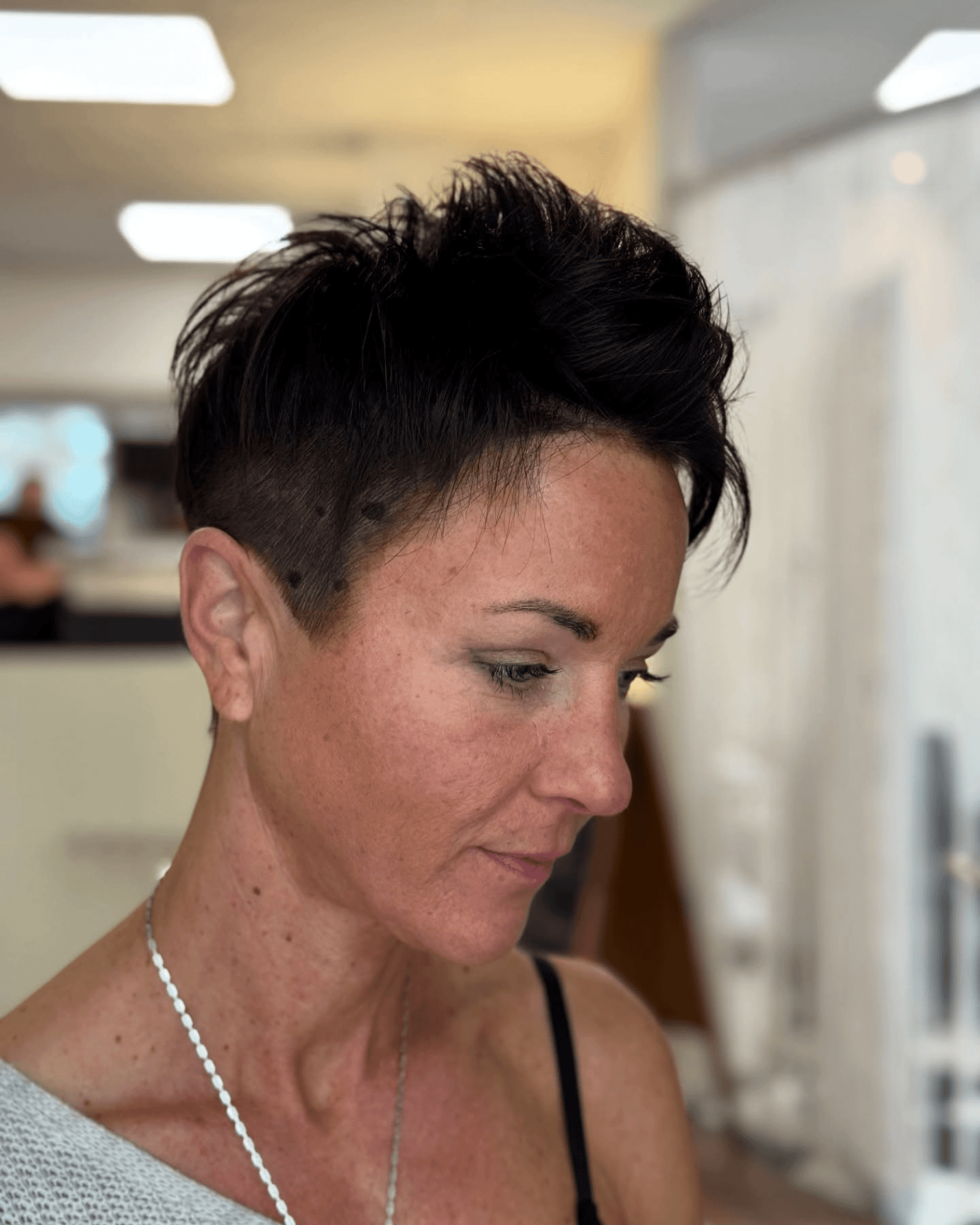 Edgy Textured Pixie Cut