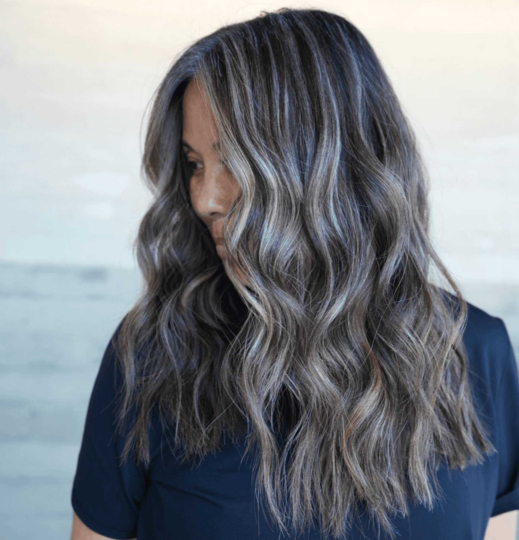 Effortless Ash Blended Waves