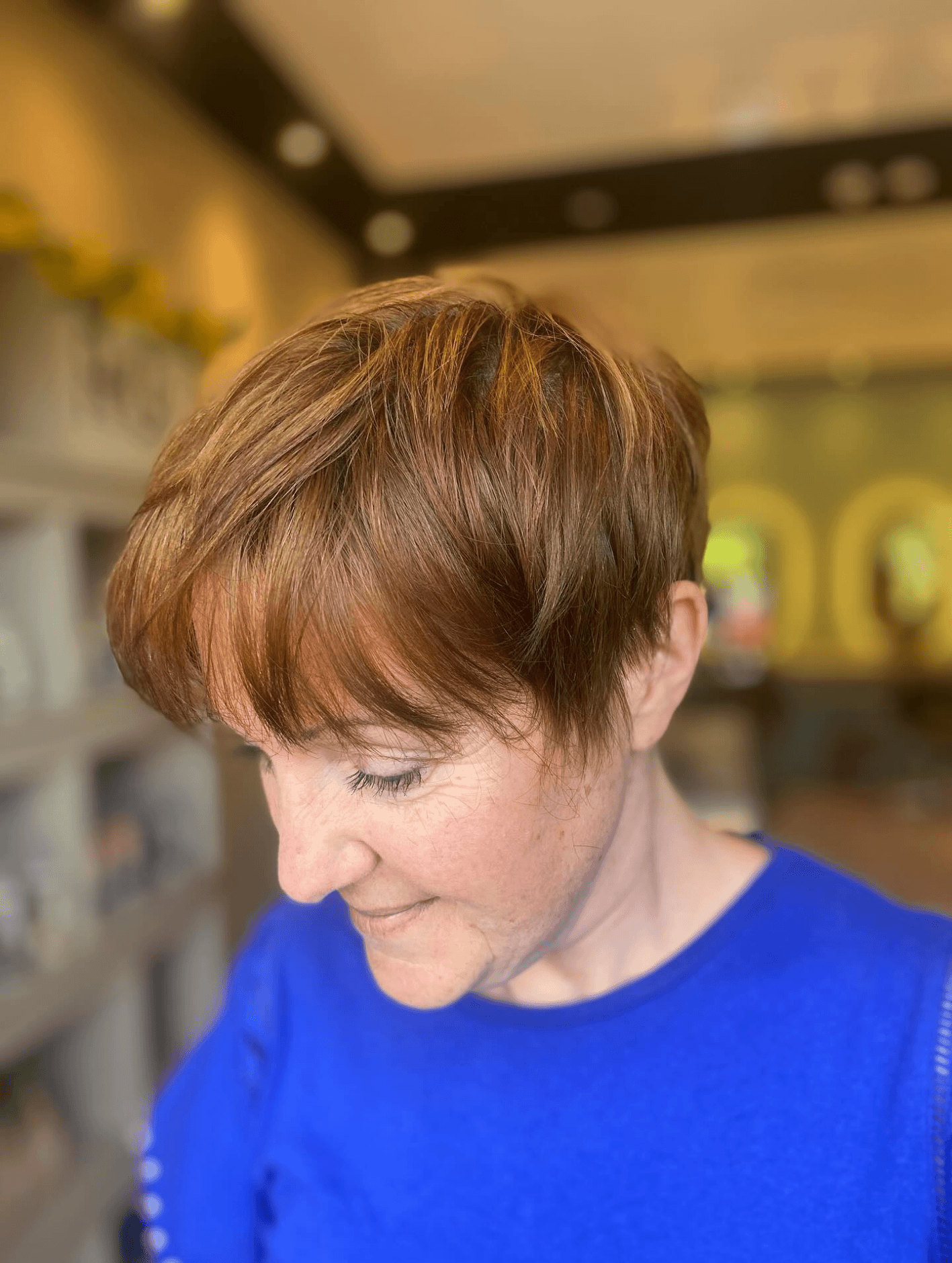 Effortless Wavy Pixie Style