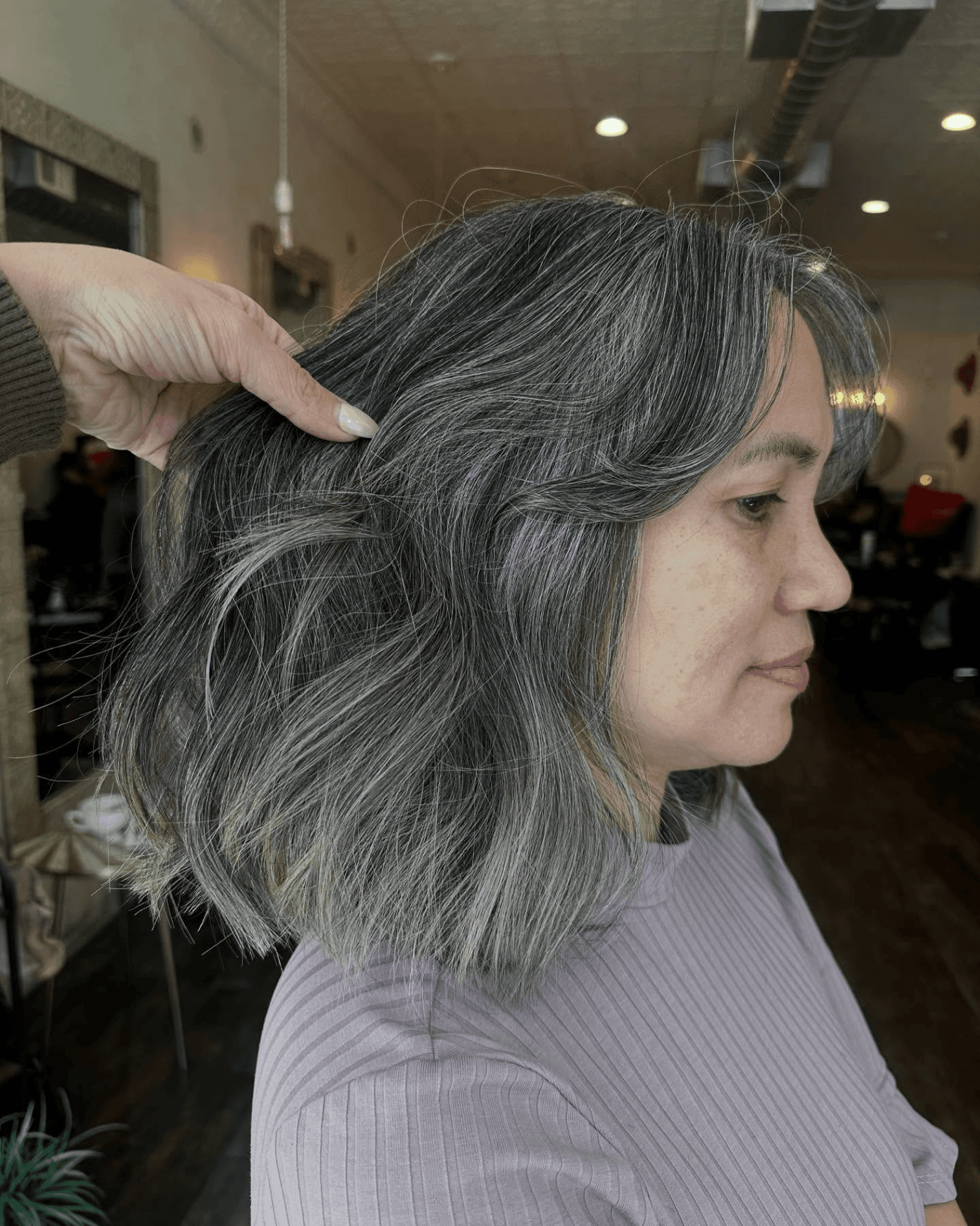 Elegant Grey Transition Style