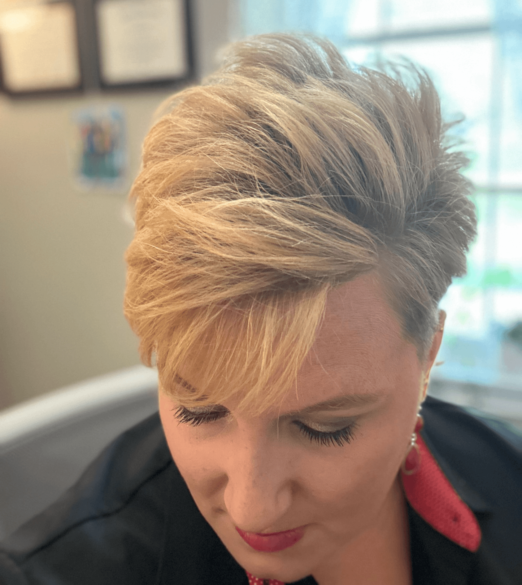 Textured Waves Pixie Vibes