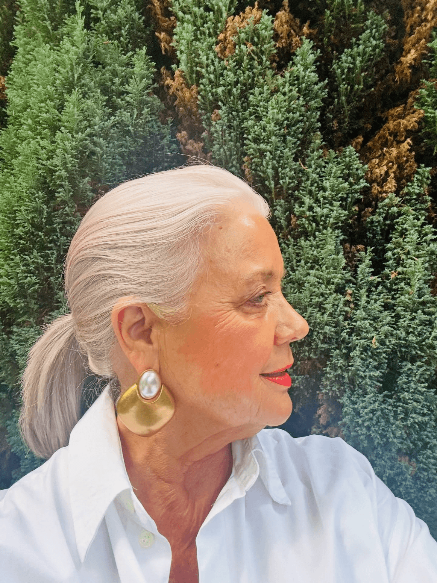 Timeless Graceful Low Ponytail