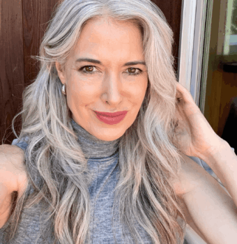 timeless graceful silver waves