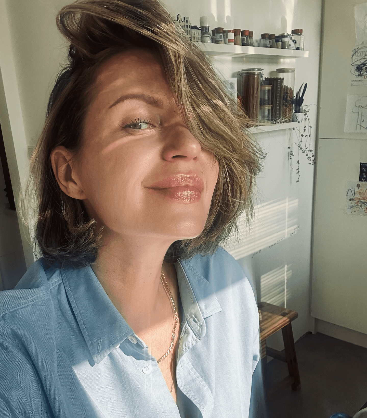 effortlessly chic asymmetrical bob