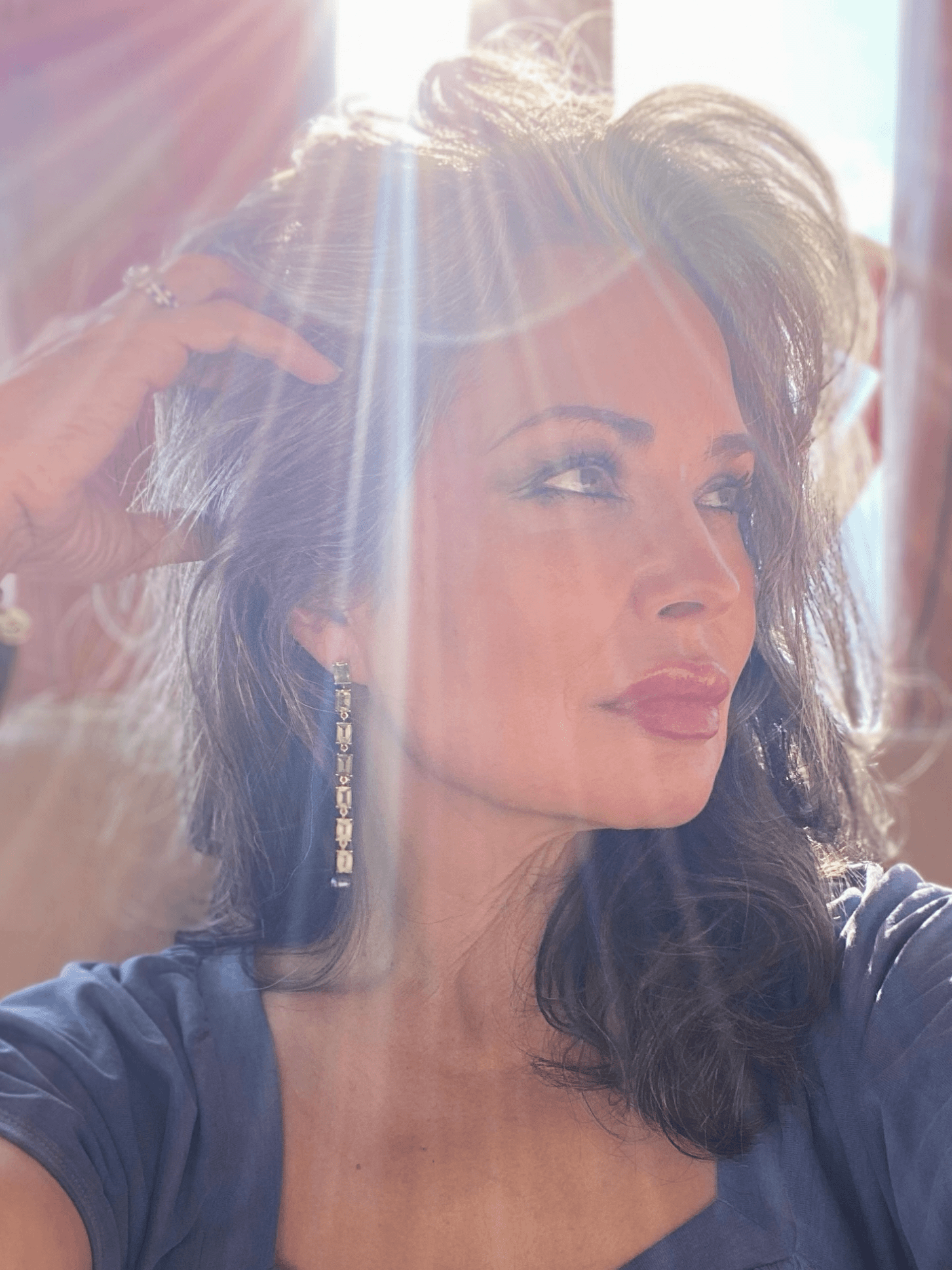 Effortlessly Elegant Wavy Blowout