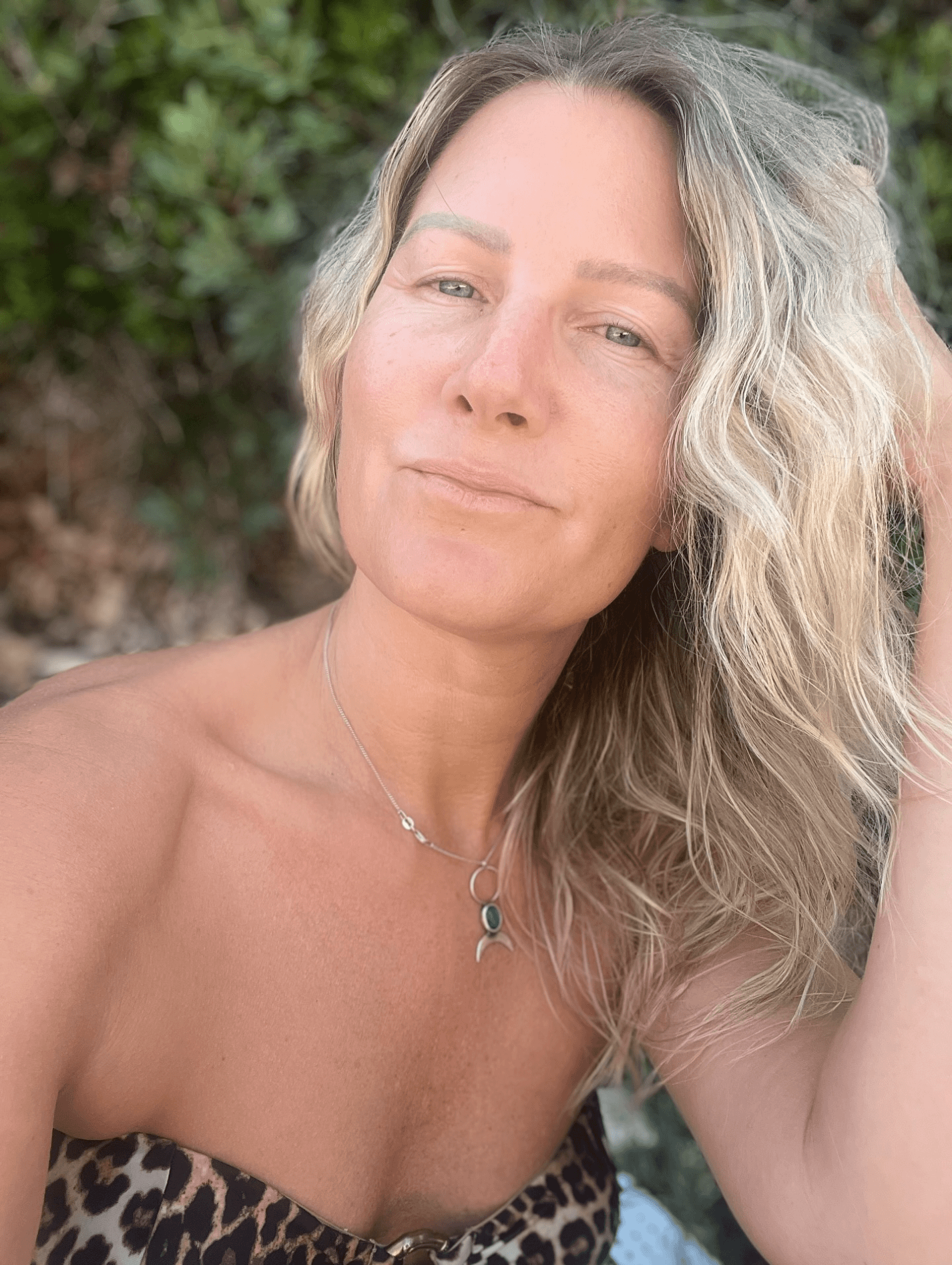 Soft Silver Beach Waves