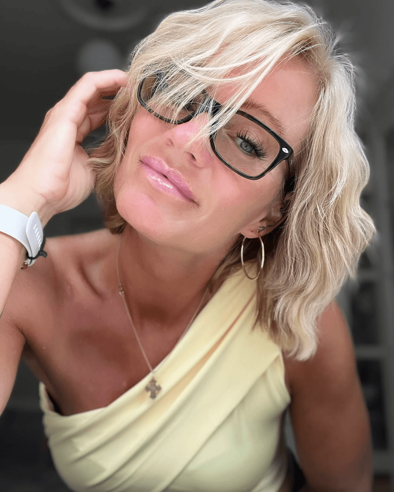 Wavy Blonde Bob Bliss