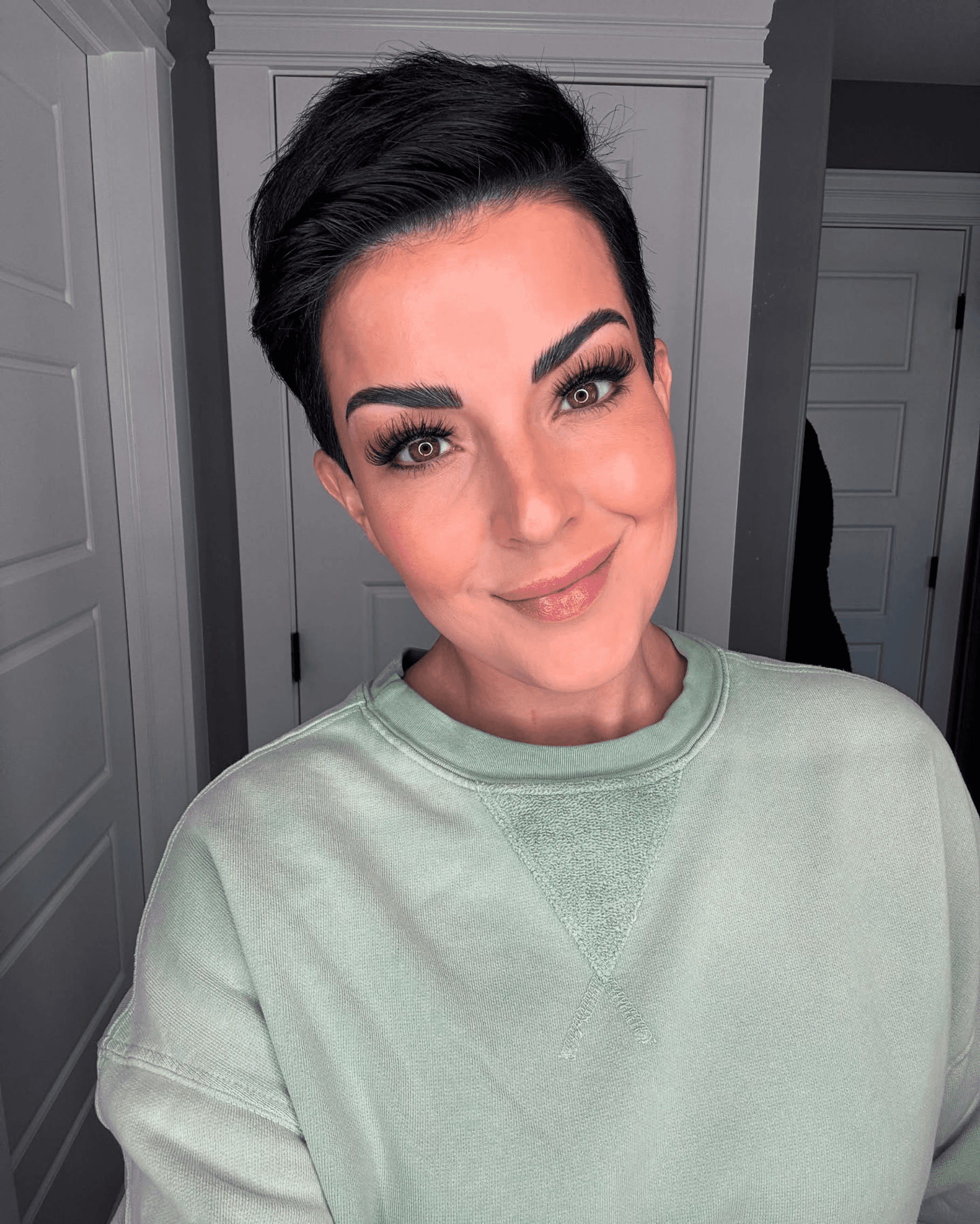 Bold Textured Pixie Vibes