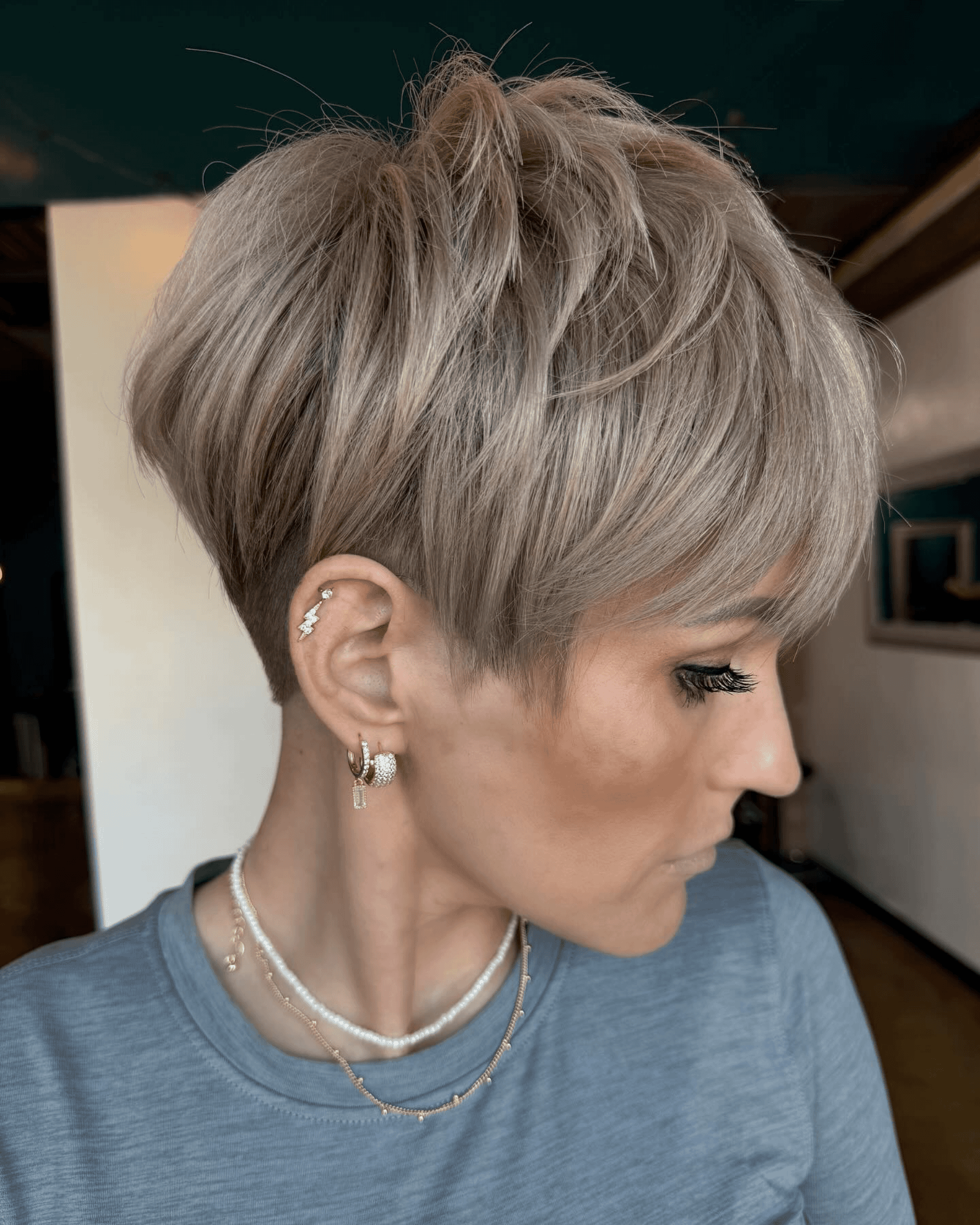 Chic Tousled Pixie Vibes