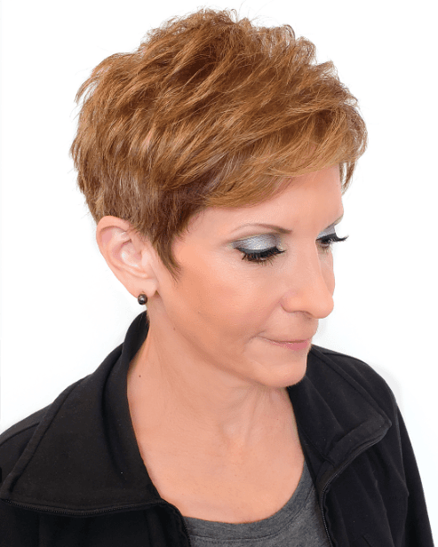 Effortlessly Chic Layered Pixie