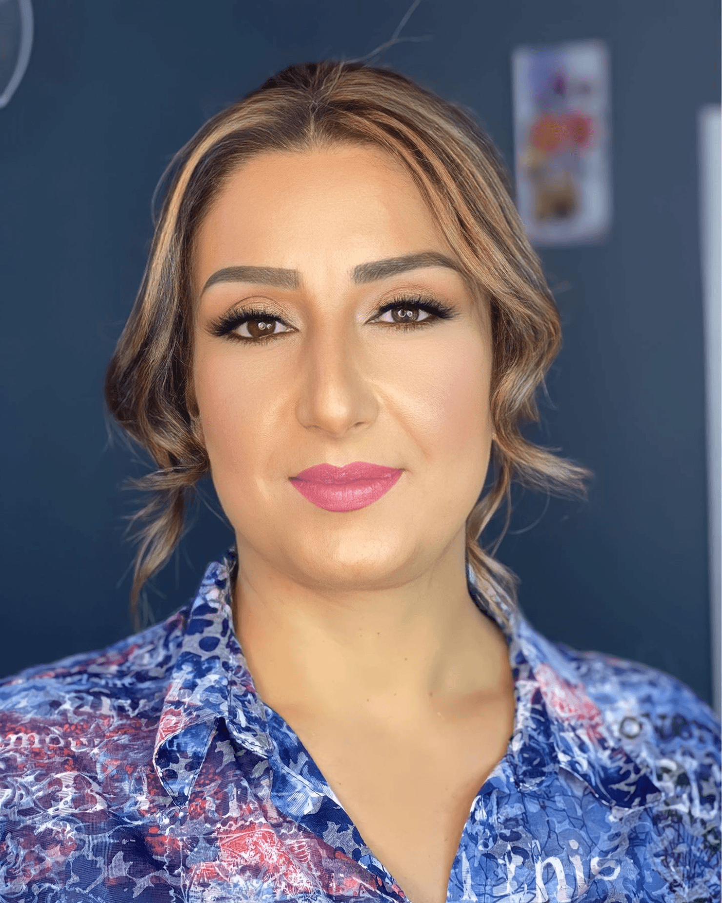 elegant waves updo style