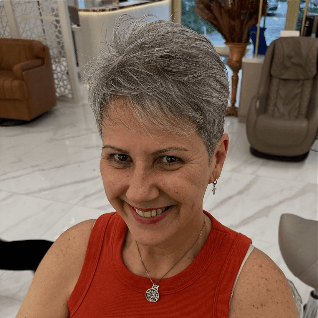 Effortless Textured Pixie Style