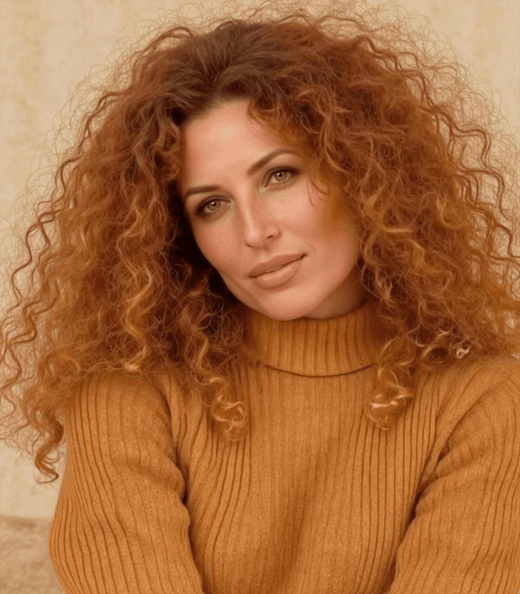 Effortlessly Bouncy Cascading Curls