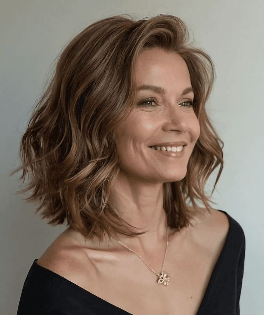 Effortlessly Chic Layered Waves