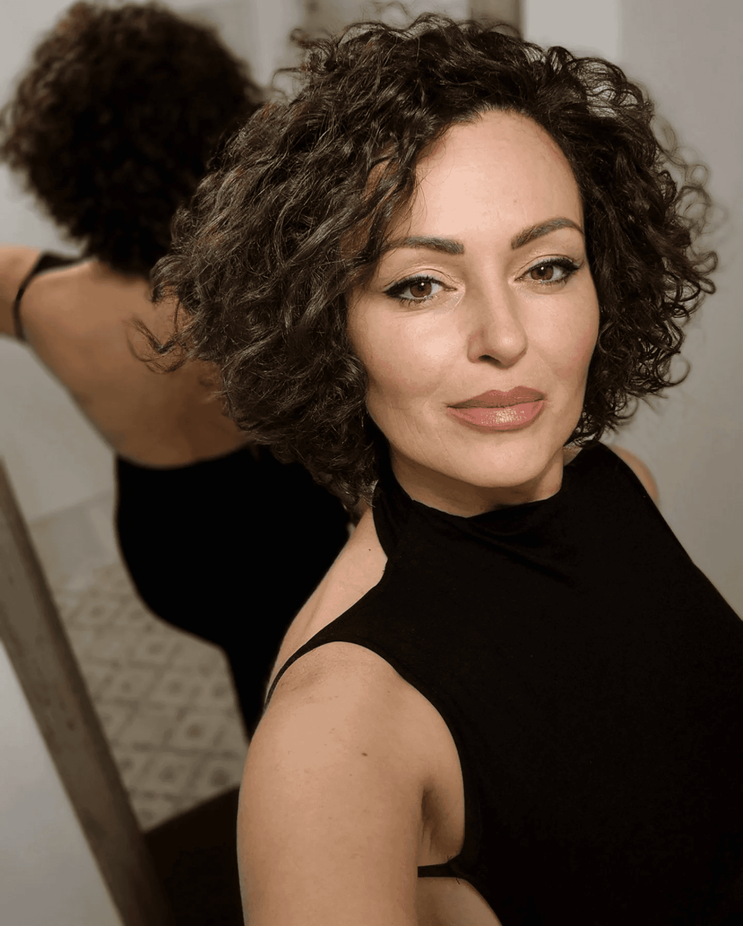Effortlessly Elegant Curly Style