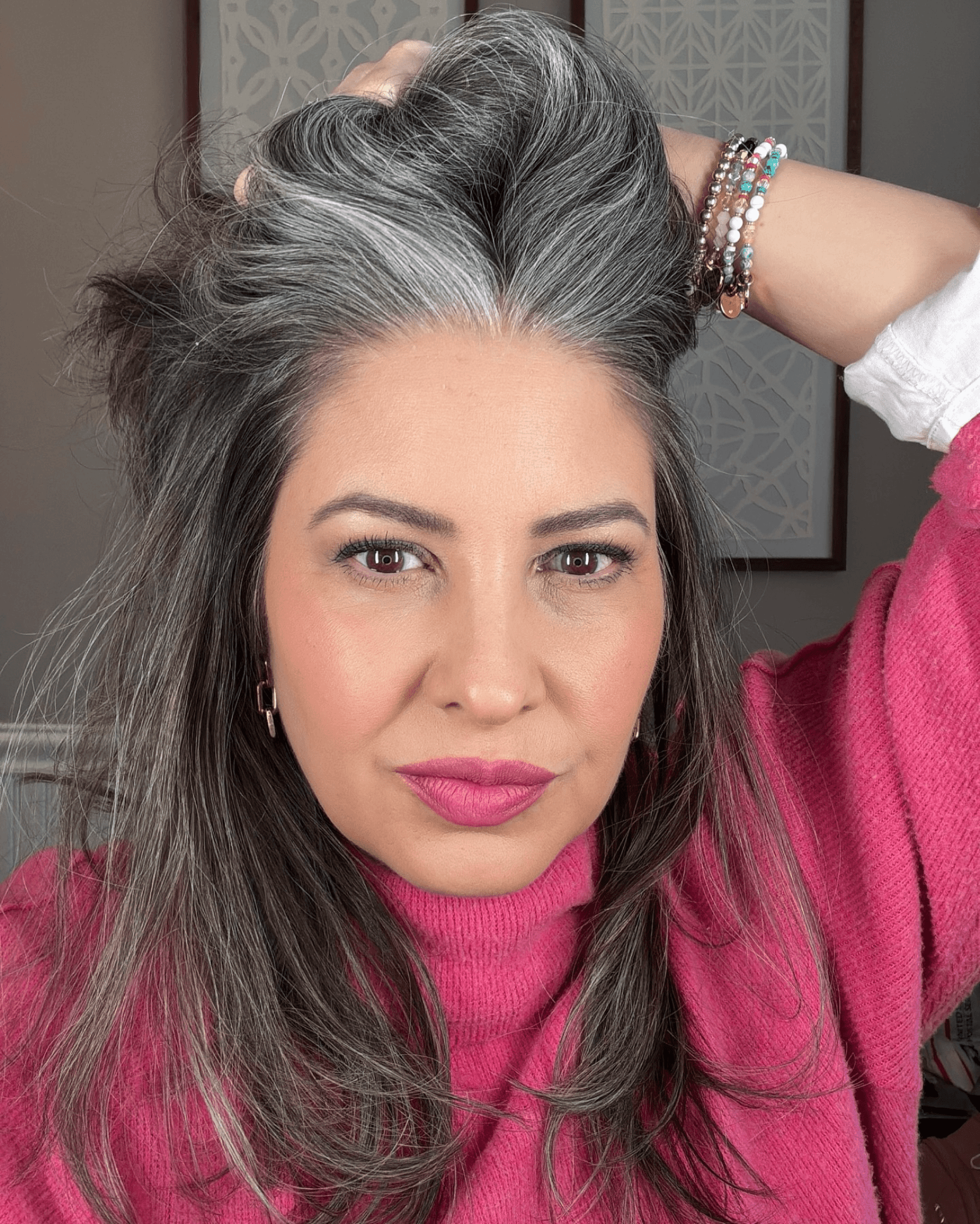 Graceful Silver Layered Elegance
