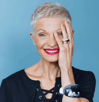 silvery blonde pixie perfection