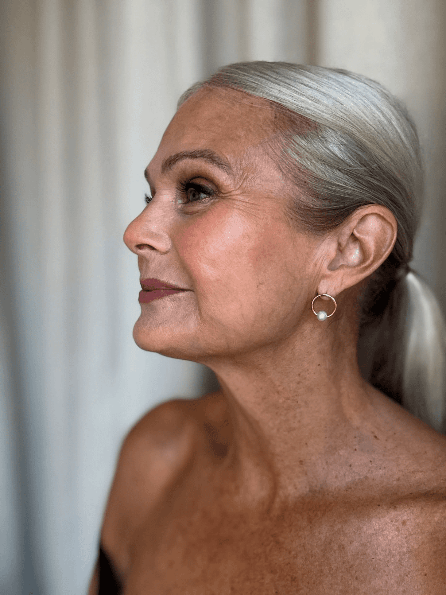 Timeless Elegant Low Ponytail