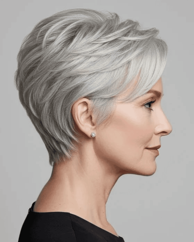 Timeless Feathered Hair Layers