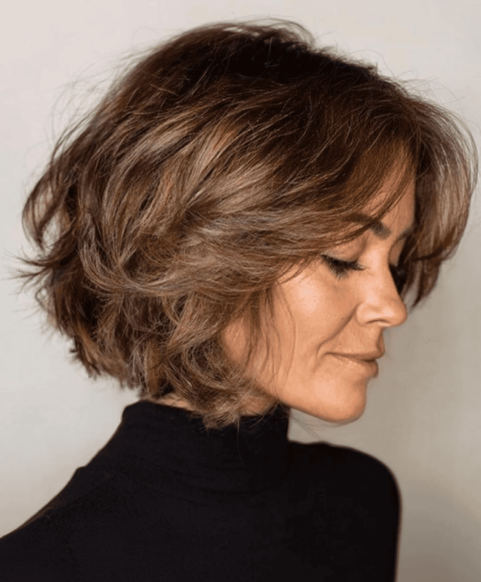 Airy Tousled Chin Bob