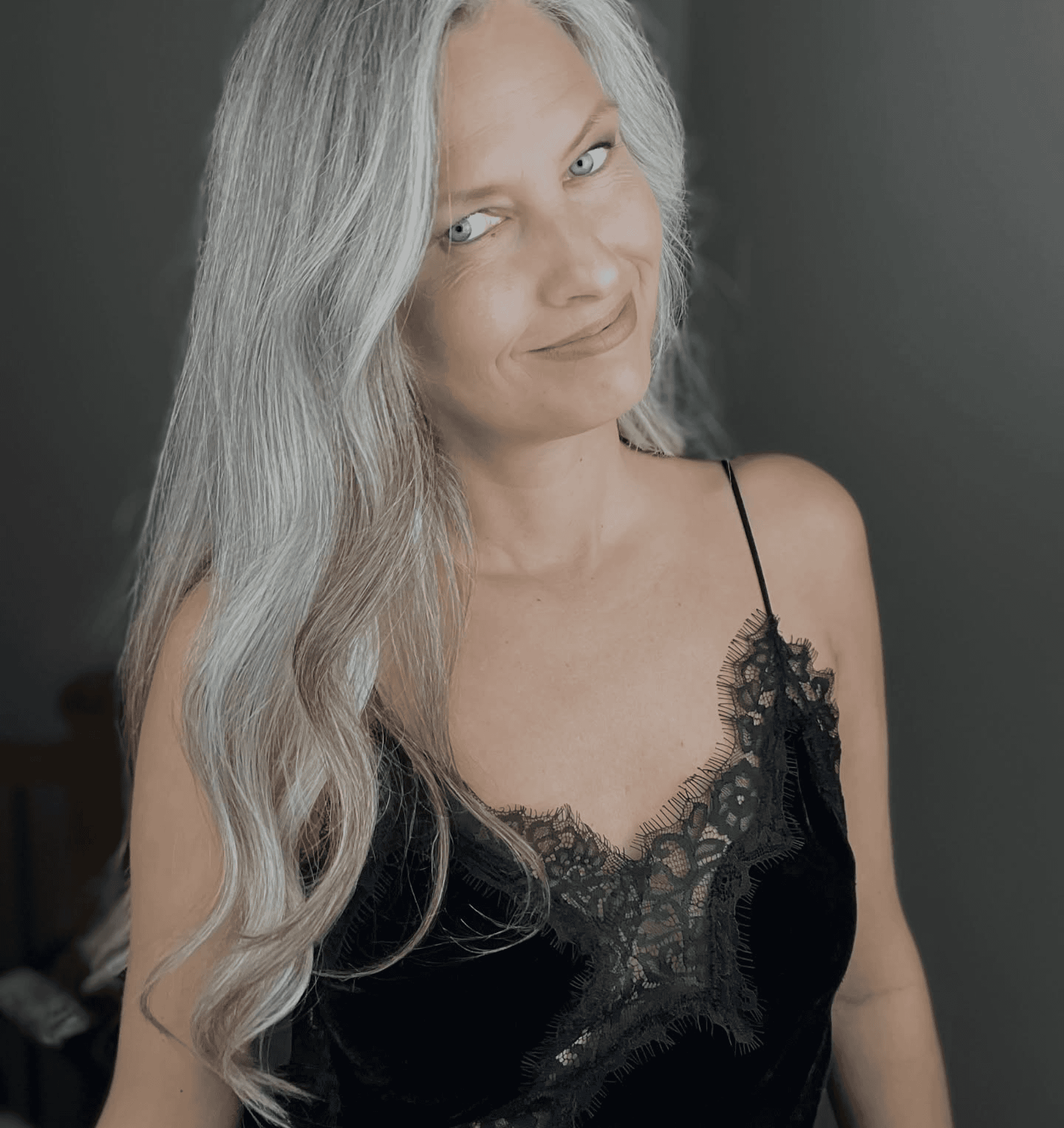 Cascading Silver Waves