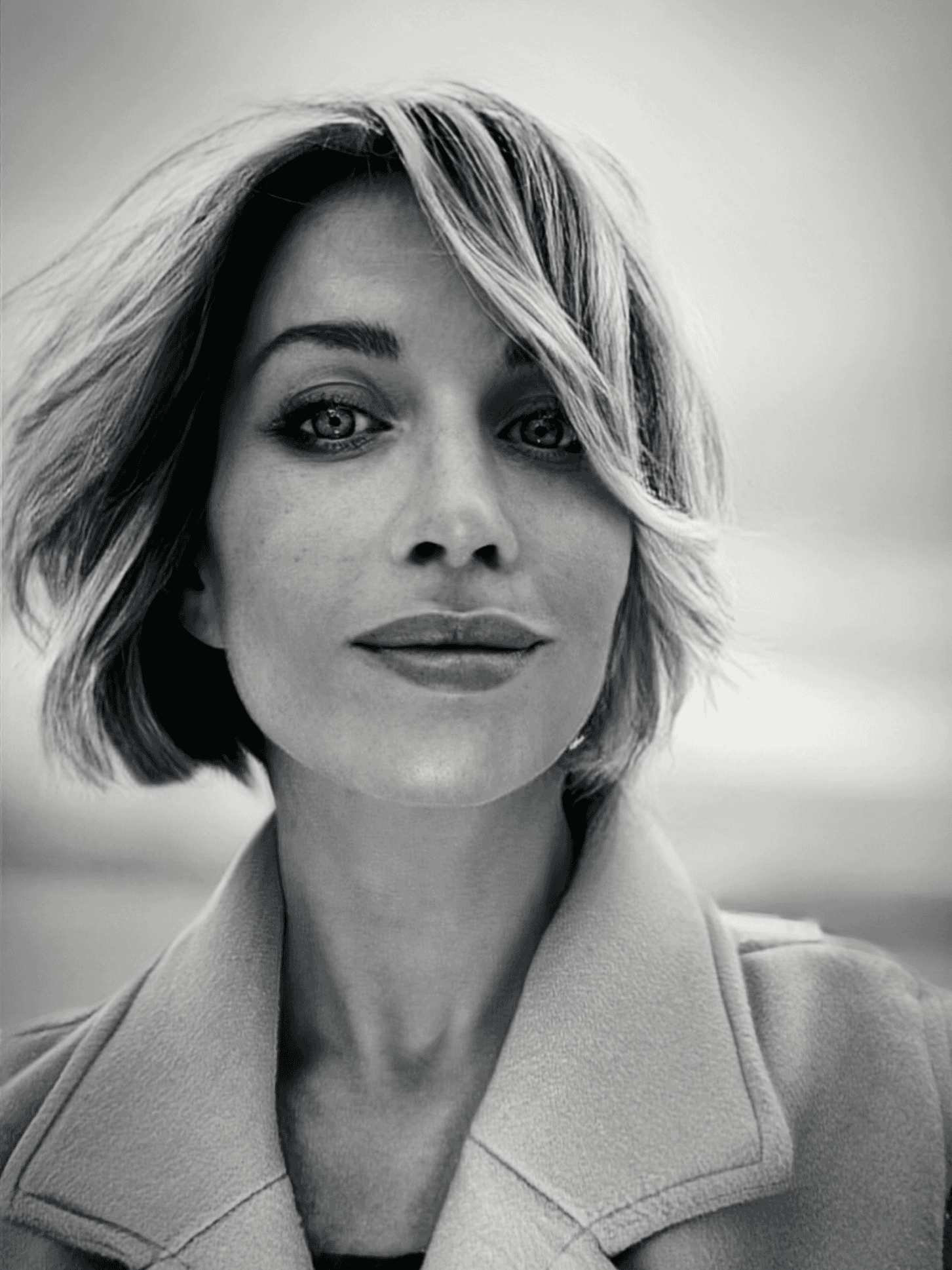Effortless Tousled Side Bob