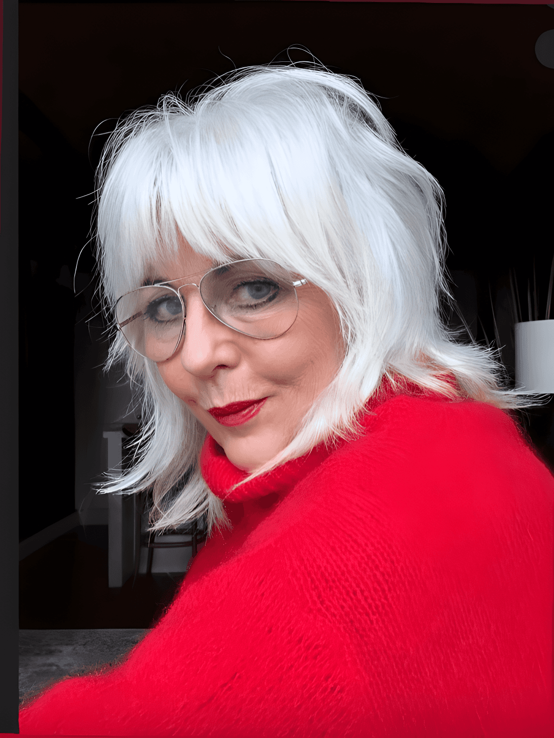 effortless silver shag
