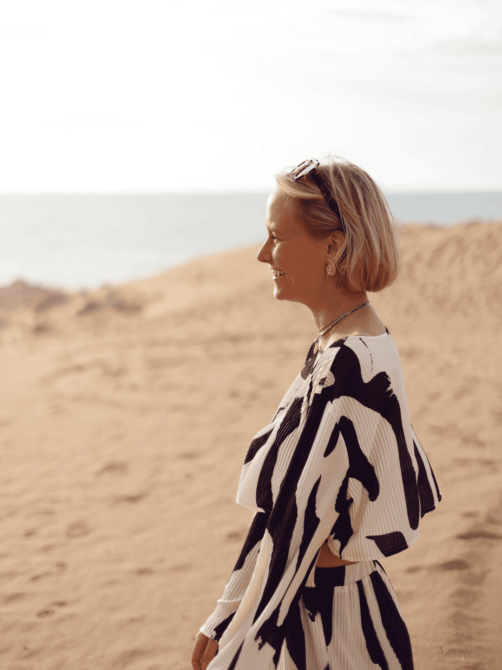Softly Layered Beach Bob
