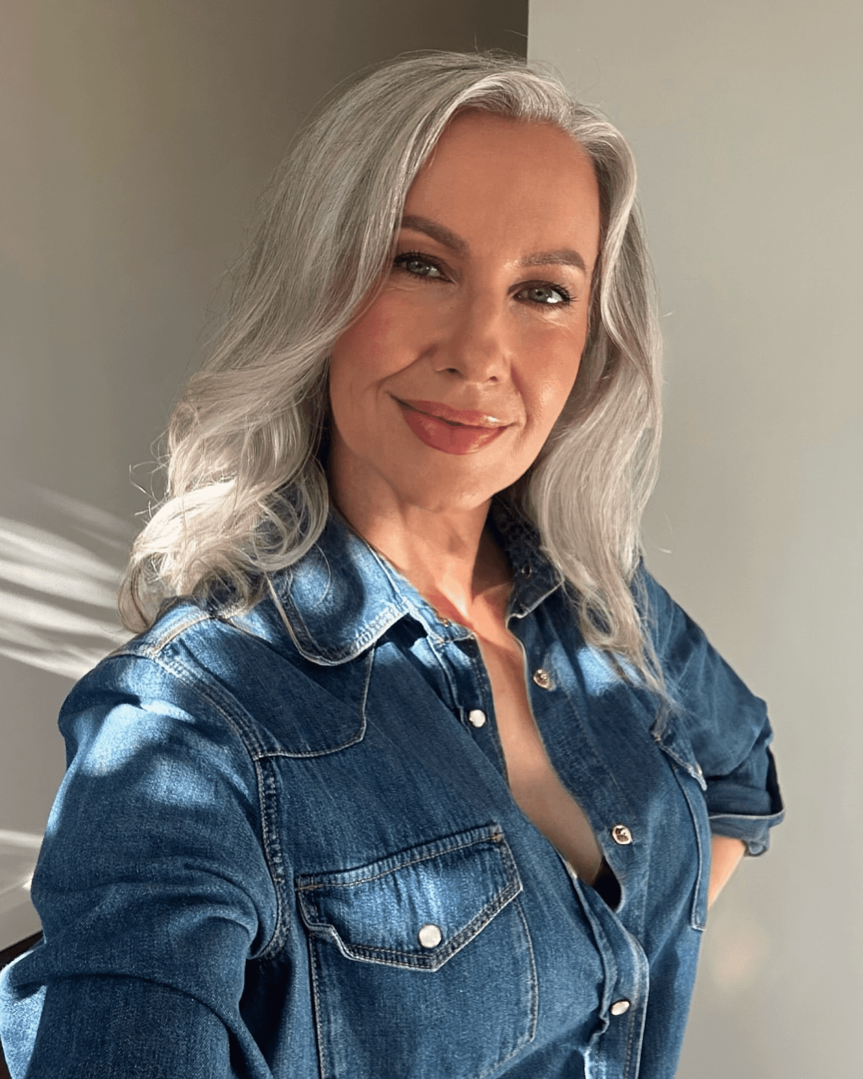 timeless silver holiday waves