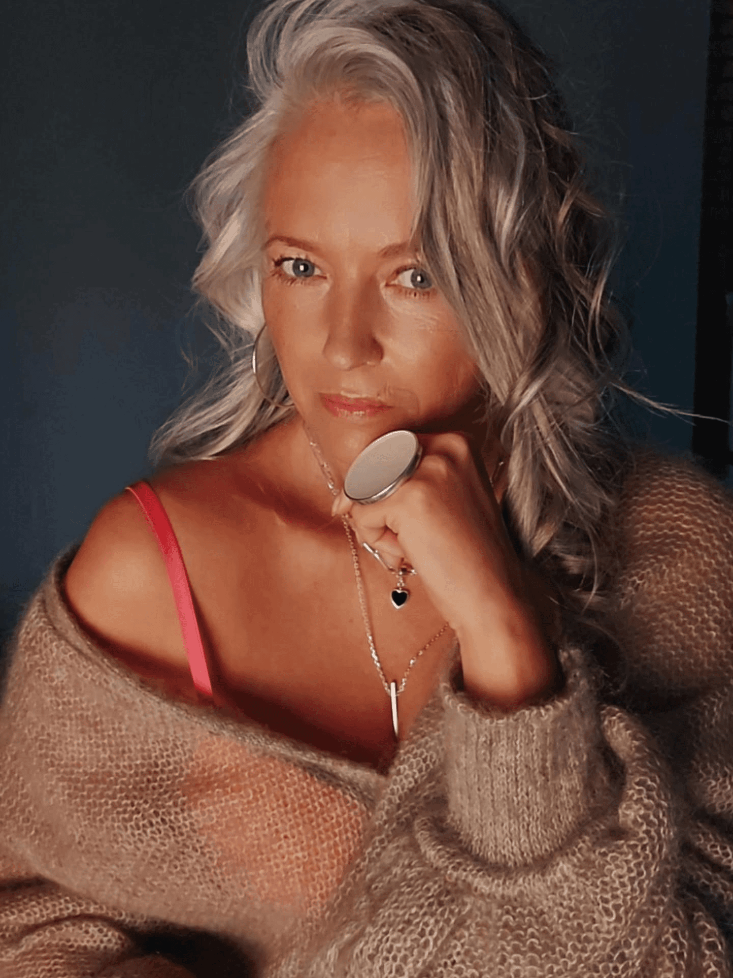 Effortless Silver Waves