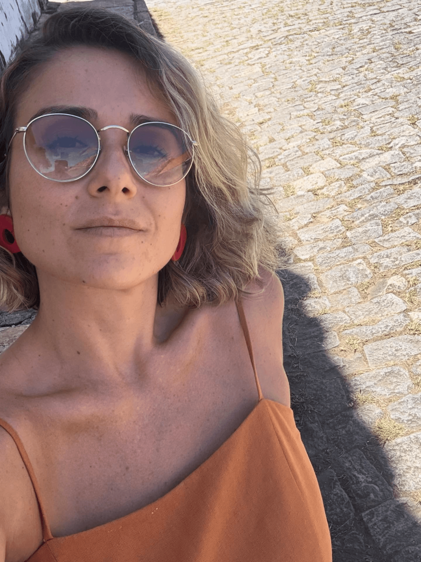Effortless sun kissed bob
