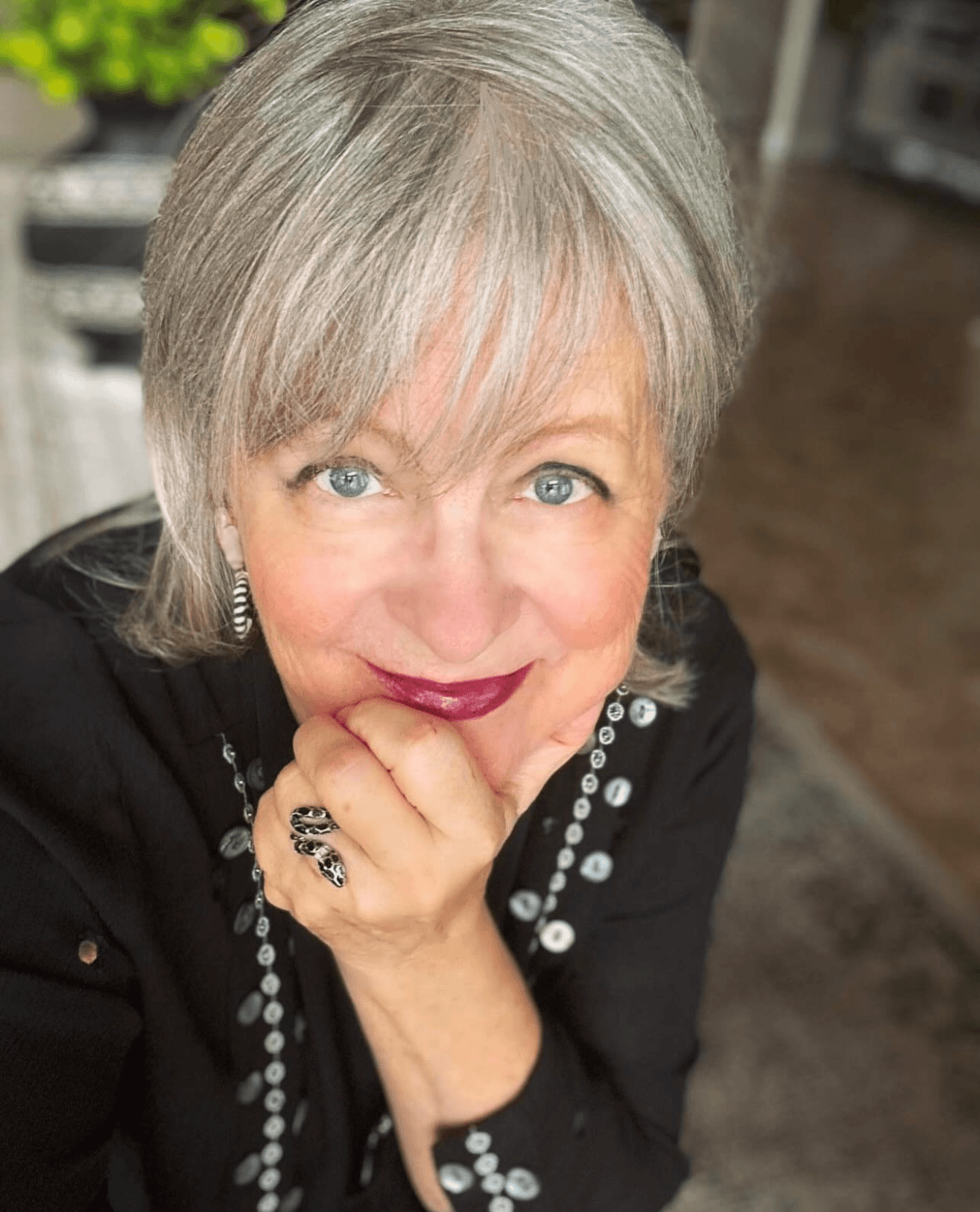 Soft Piecey Silver Bob