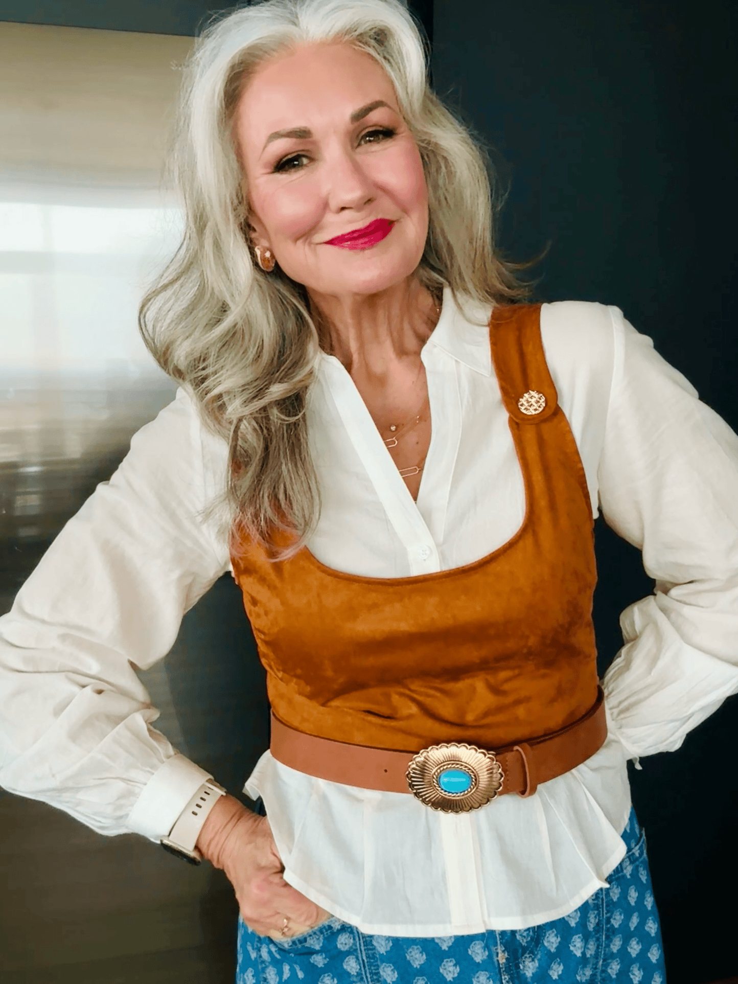 Effortless Silver Romantic Waves