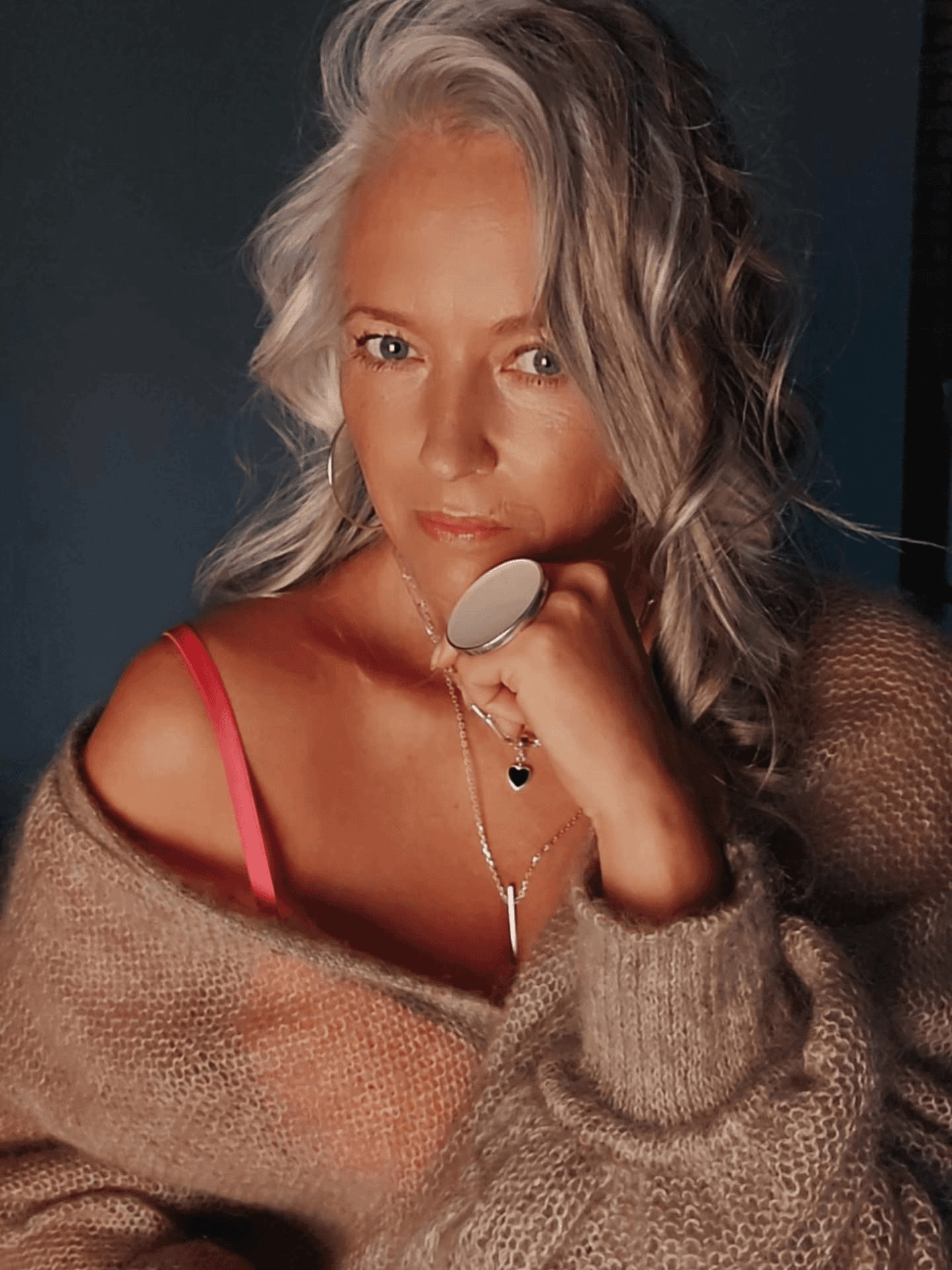 Effortless Silver Waves