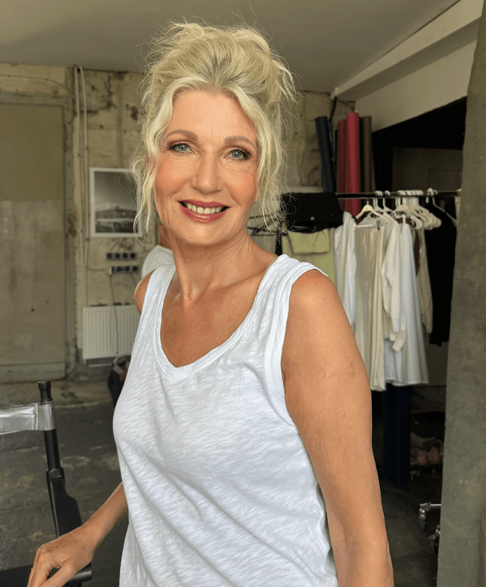 Effortless Tousled Gray Blonde