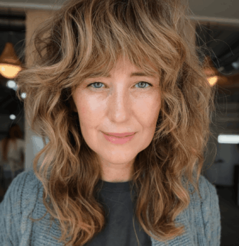 effortless tousled shag