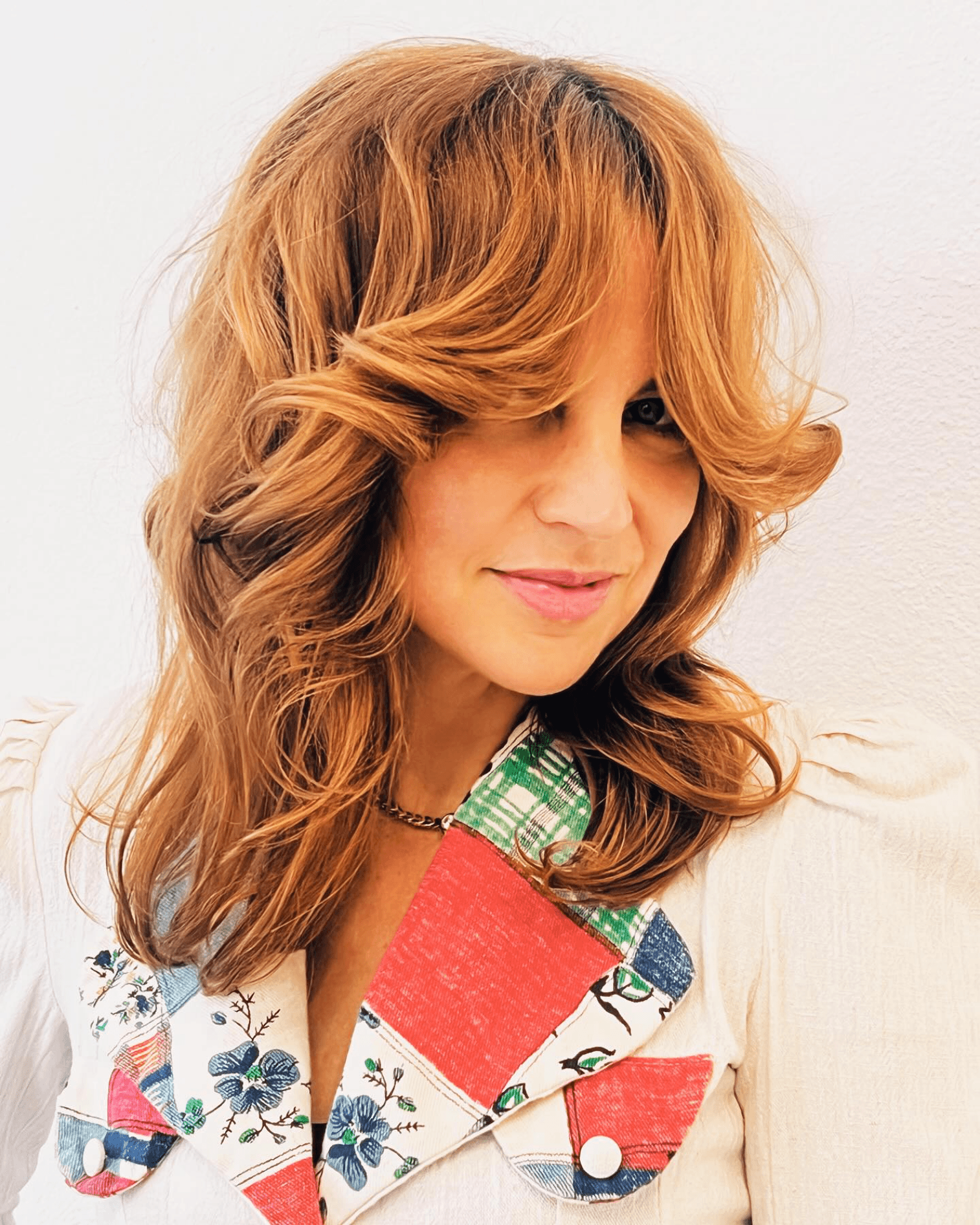 Romantic Voluminous Copper Shag Romantic Voluminous Copper Shag